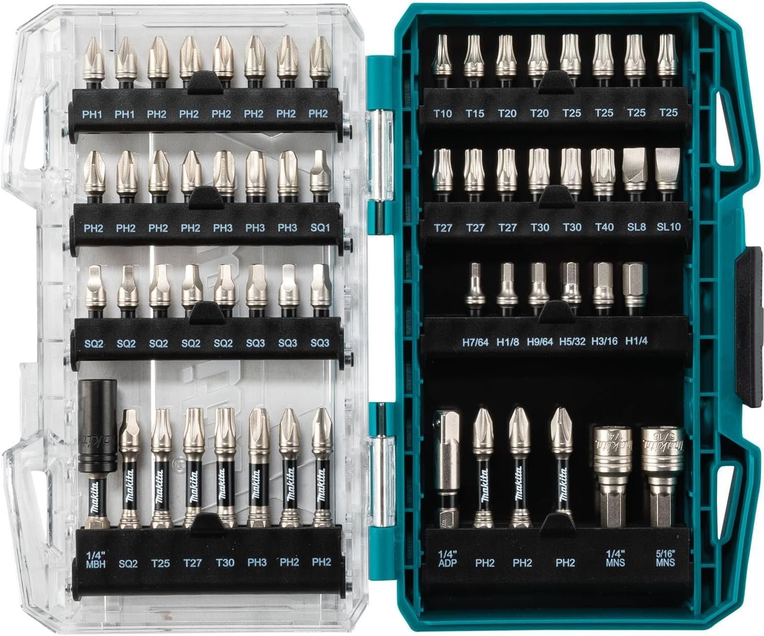 Makita E-01644 Impact XPS 60 Piece Impact Bit Set