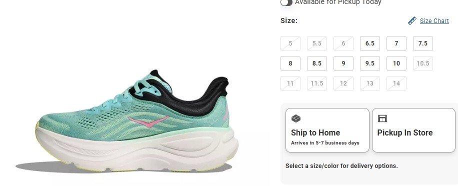 Hoka Bondi 9 "Mint Fluorite" Women's Shoe