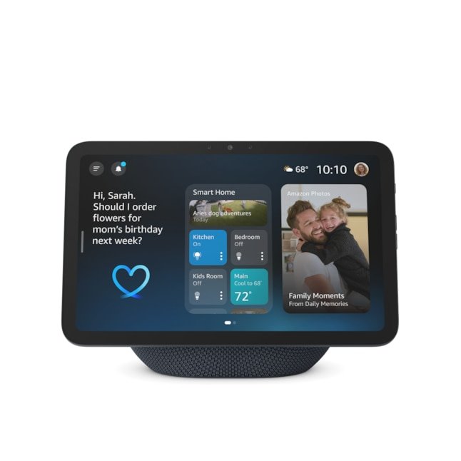 Amazon Echo Show 8 (newest model), Stealth Gray – $149.99 (was $199.99)