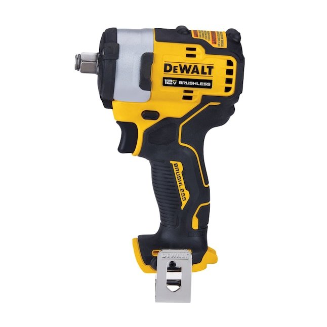 DEWALT XTREME 12V MAX Variable Speed Brushless 1/2-in Drive Cordless Impact Wrench Tool Only DCF901B – $99.00 (was $169.00)