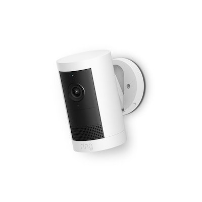 Ring Outdoor Cam Plus, Battery with 2K Video - White - $59.99 (was $99.99)