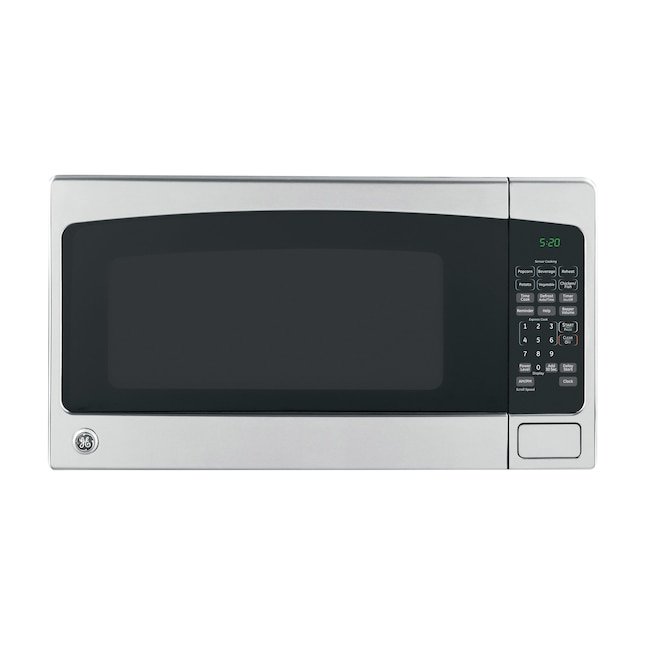 GE 2.0-cu ft 1200-Watt Countertop Microwave (Stainless) (GCST20S1WSS)