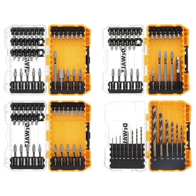 DEWALT TOUGH GRIP Screwdriver Bit Set (110-Piece) (DWAF110SETTG) - $29.98 (was $49.98)
