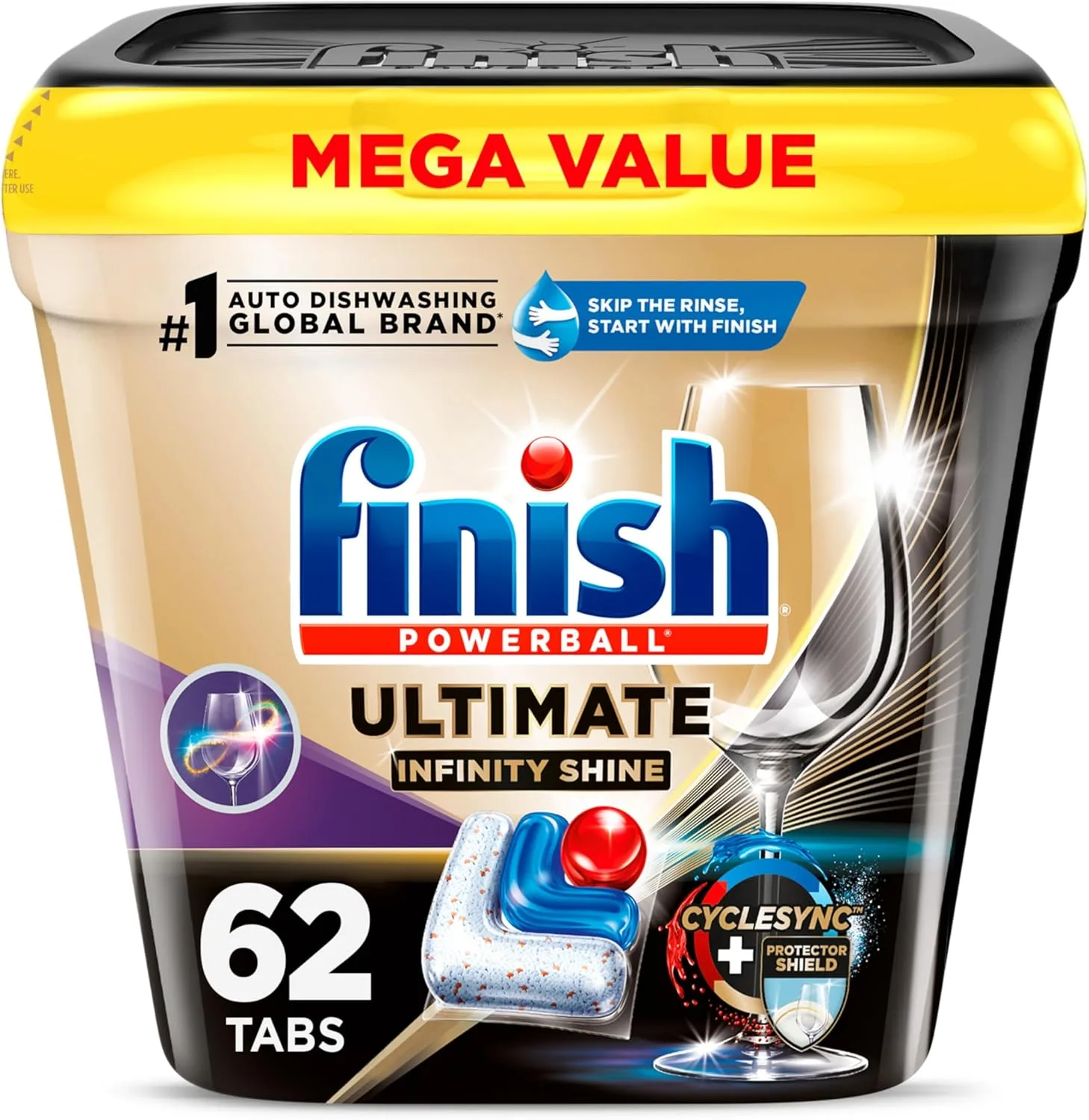 4 for $41.35 Finish Ultimate Infinity Shine Dishwasher Pods